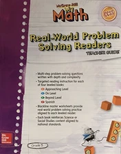 REAL-WORLD PROBLEM SOLVING READERS TEACHERS GUIDE (MY By Mcgraw-hill BRAND NEW