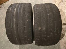Pair Of 29535r19 Yokohama Advan A052s 332 Tread Track Ready