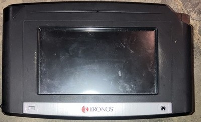 Kronos InTouch 9100 Time Clock Terminal 8609100-008 UNTESTED AS-IS