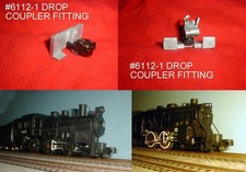 AMERICAN FLYER - DROP COUPLER FITTING For Pre-1966 Steamers