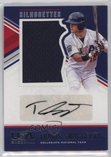 2018 USA Baseball Stars & Stripes Jerseys Black Ink Travis Swaggerty Auto s3g