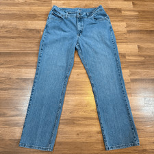 LEE Riders By Lee Straight Leg Blue Jeans  Size 16