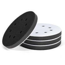 4Pack 5 Inch 8 Holes Orbital Sander Foam Pad,Hook and Loop Foam Sanding Pads,Spo