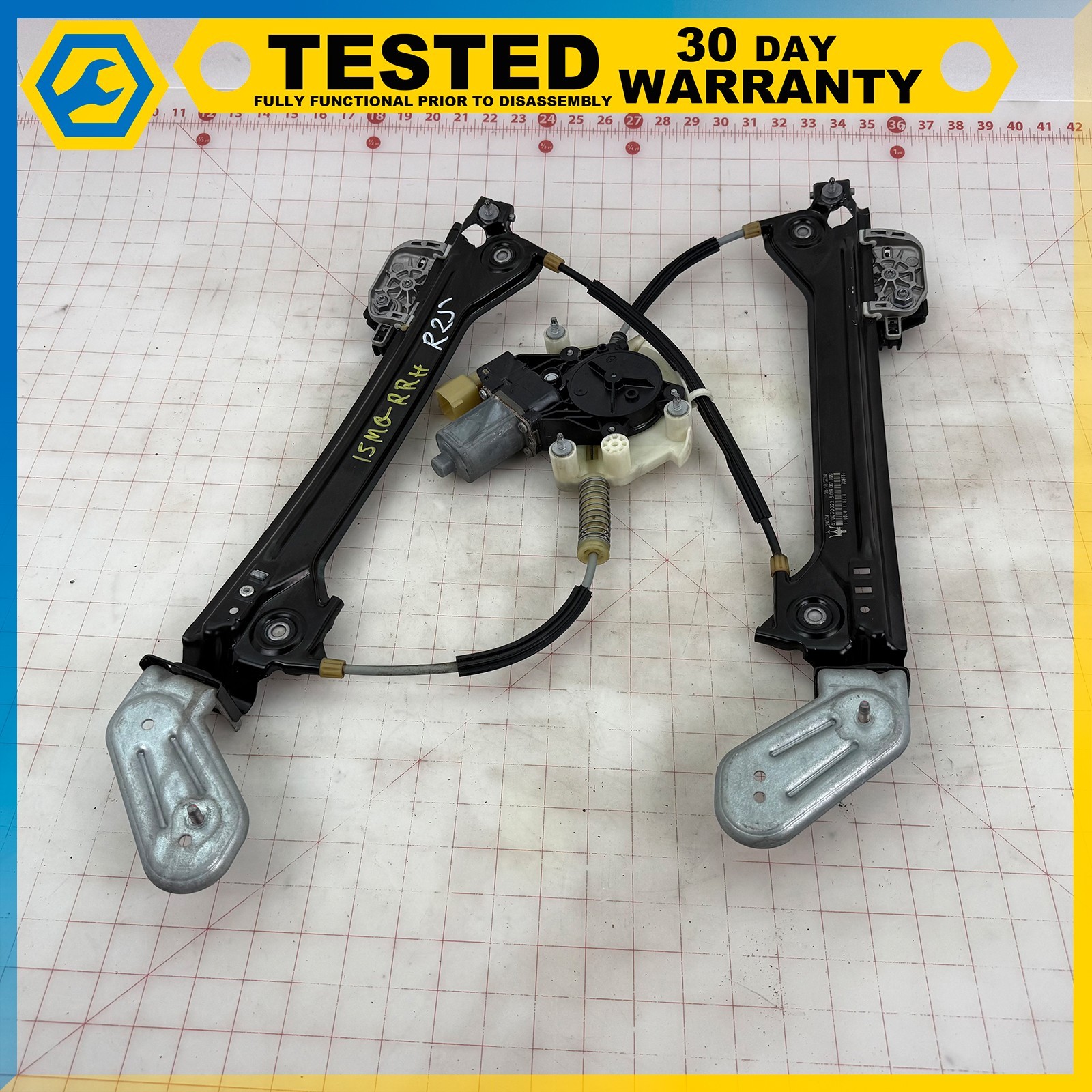 14-24 MASERATI GHIBLI QUATTROPORTE REAR RIGHT SIDE WINDOW REGULATOR MOTOR OEM