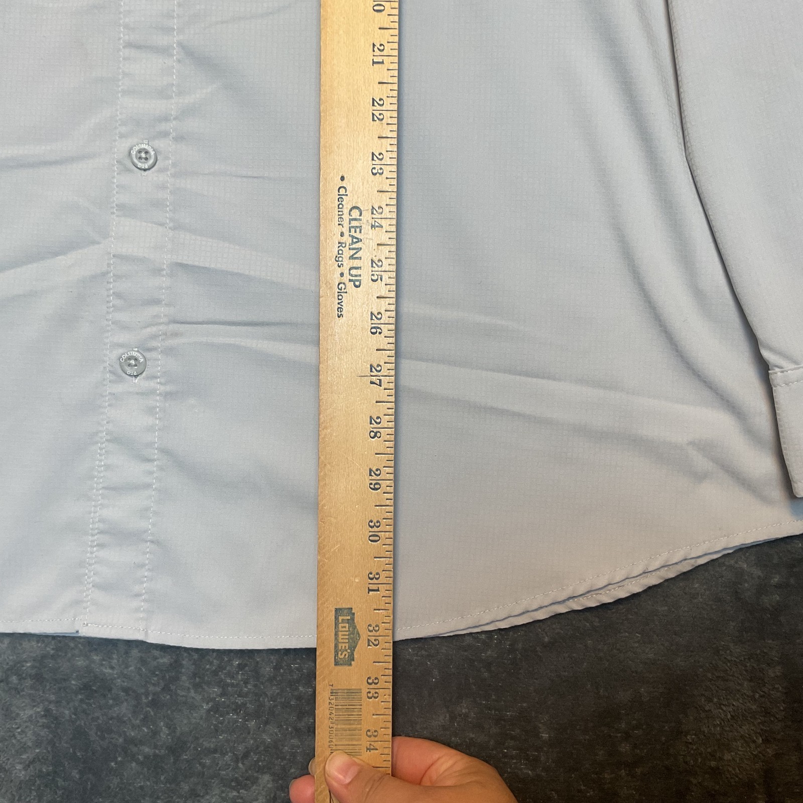 Columbia Sportswear PFG Tamiami II Shirt Mens 2XL Gray Logo Omni Shade Fishing thumbnail 5