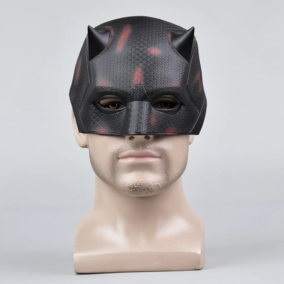 Cosplay Daredevil Born Again Helmet Matt Murdock Superhero Halloween Masks Props - Image 2 of 4