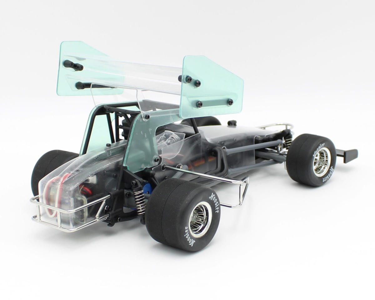 1RC Racing Super Modified 1/18 Brushless RTR 2WD Oval Racer (Clear) [1RC1152]