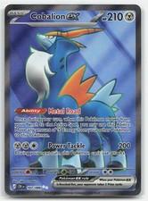 Cobalion ex 103/086 Ultra Rare Chaos Rising Pokemon Holo Near Mint