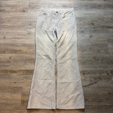 Vintage levis Corduroy Flare Pants Cream / Khaki Size 29