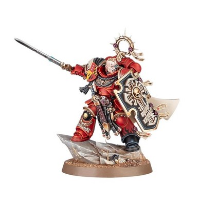 Captain with Relic Shield - Space Marines - Warhammer 40k Armageddon