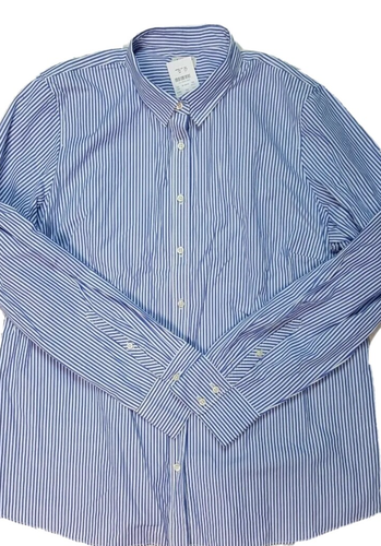 J Crew Men's Striped Long Sleeve Button Down Shirt Size 2XL - Picture 2 of 8