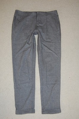 MULTIBLU - GR. 38 - Hose grau Chino elegant Business