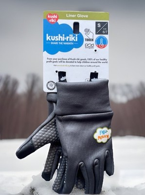 Kushi-Riki Glove Liner Gray