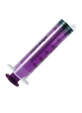 Syringe 60ml Purple Enteral Single Use Purple Sterile Syringe