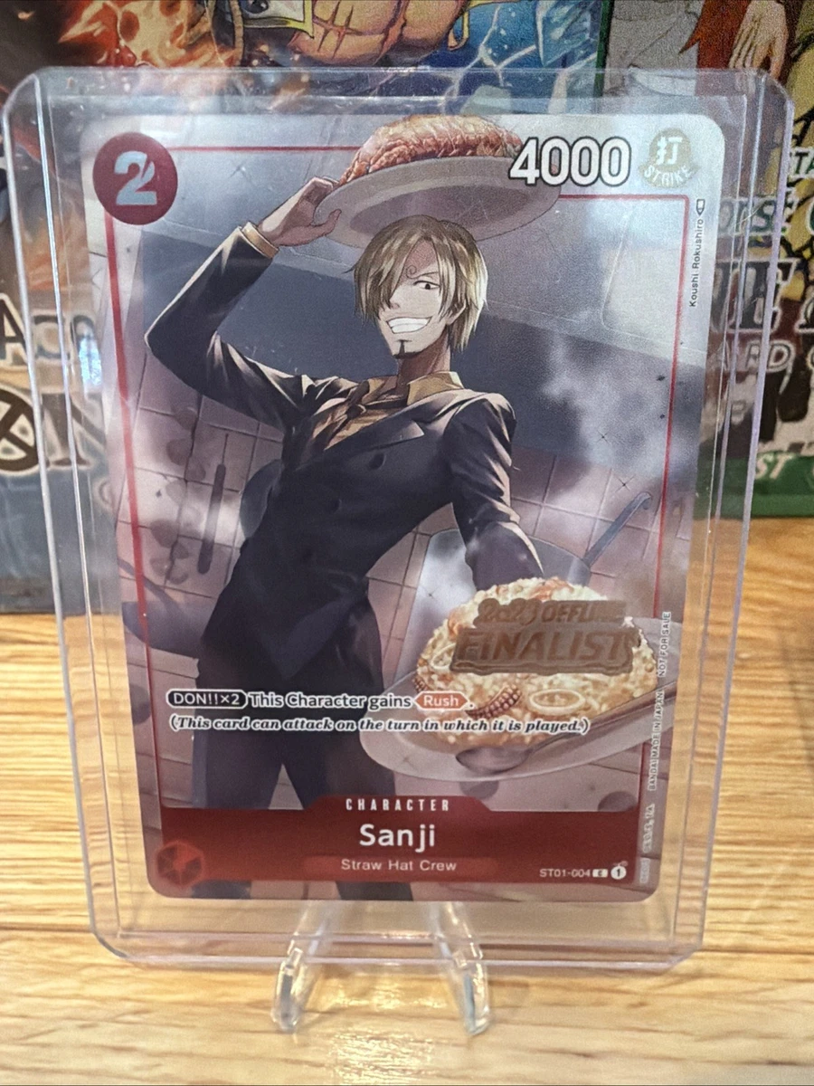 Sanji [Finalist] ST01-004 One Piece Promotion Cards for sale | eBay