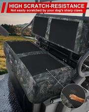 Seat Cover Upgraded Neoprene For Kawasaki Mule 600/610 2005-2016/Mule SX 2017-23