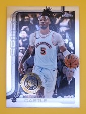2025-26 Topps Chrome Stephon Castle #228 Spurs