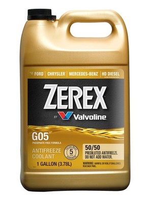 Antifreeze Coolant 50/50 Ready-to Use Phosphate Free 1 GA Zerex G05