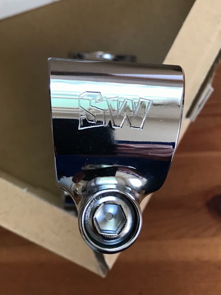Unused SIMWORKS Anna Lee Stem Silver **80mm** 90 Degree | eBay
