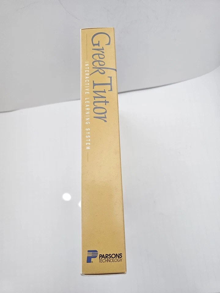 Greek Tutor Interactive Learning System Parsons Technology, Learn Biblical Greek - Image 4 of 4