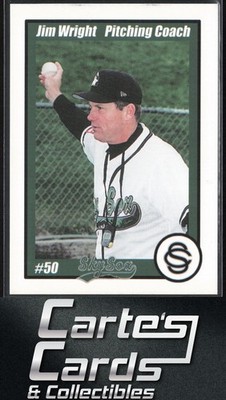 Jim Wright 2001 Colorado Springs Sky Sox #NNO Sky Sox Pitching Coach