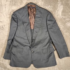 Brooks Brothers Blazer Mens 42R Gray Excellent 2 Button 346 Sport Coat Vintage