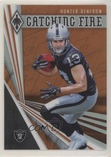 2019 Panini Phoenix Catching Fire Orange 40/99 Hunter Renfrow #8 zg6