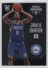 2015-16 Panini Totally Certified Rookies Jahlil Okafor #188 Rookie RC 0q0