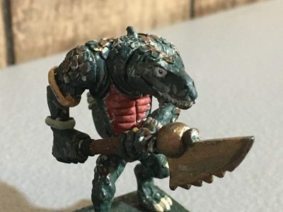 A36182 WARHAMMER FANTASY OLD WORLD LIZARDMEN METAL KROXIGOR GW