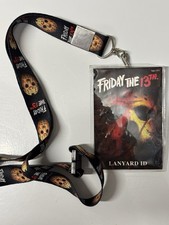 Friday The 13Th Jason Voorhees 2009 Poster 2014 Silver Buffalo Lanyard Id Holder