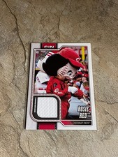 2026 Topps Series 1 Rosie Red Mascot-Worn Memorabilia Celebration Patch