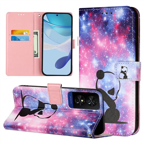 For TCL 60SE NxtPaper 605 60 Cartoon Pattern Leather Wallet Stand Phone Cover - Picture 12 of 28