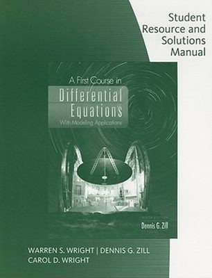 Student Resource with Solutions Manual - First Course in Differen