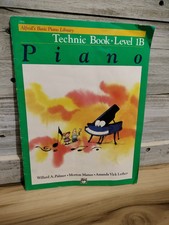 Alfred Alfred's Basic Piano Course Technic Book 1B