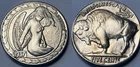 HOBO NICKEL COIN SEXY NYMPH PRETTY WOMAN BUFFALO GIFT FREE SHIPPING