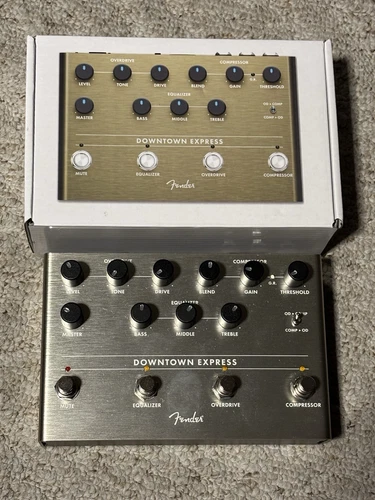 Fender Downtown Express Bass Guitar Multi-Effect Pedal PR5599