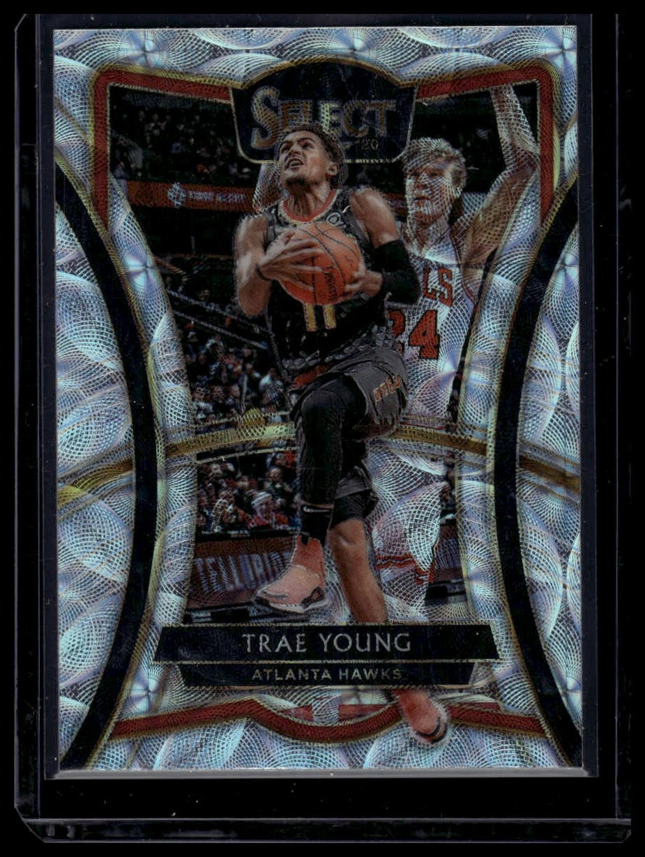 2019-20 Panini Select #149 Trae Young Scope Prizms
