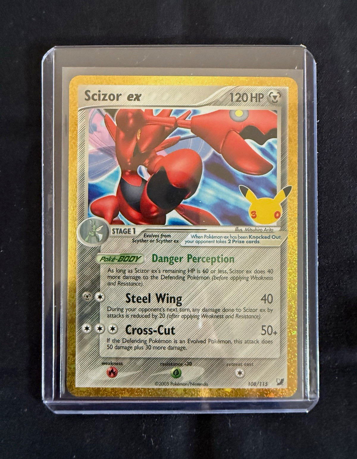 Scizor ex Classic Collection 108/115 - 30th Anniversary