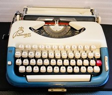 Princess 300 Portable Typewriter – Fully Functional  Original Case - Collectible thumbnail