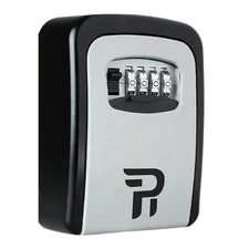 Rudy Run Wall Mount Combination Key Lock Box Outdoor House Keys Secure Storage