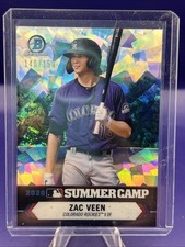 2021 Bowman Chrome - 2020 Summer Camp Zac Veen #SC-14 Atomic Refractor 140/150