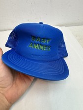 vintage basf amines blue hat cap snapback