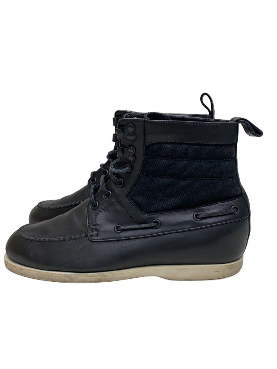 Bottega Veneta Lace-Up Boots/40/Blk/Leather 11412