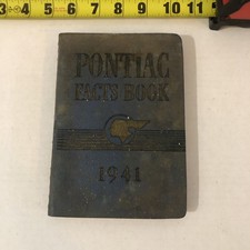 1941 Pontiac Original Salesman Fact Book