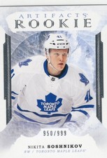 2016-17 UD Artifacts Parallels, Inserts, Rookies You U Pick