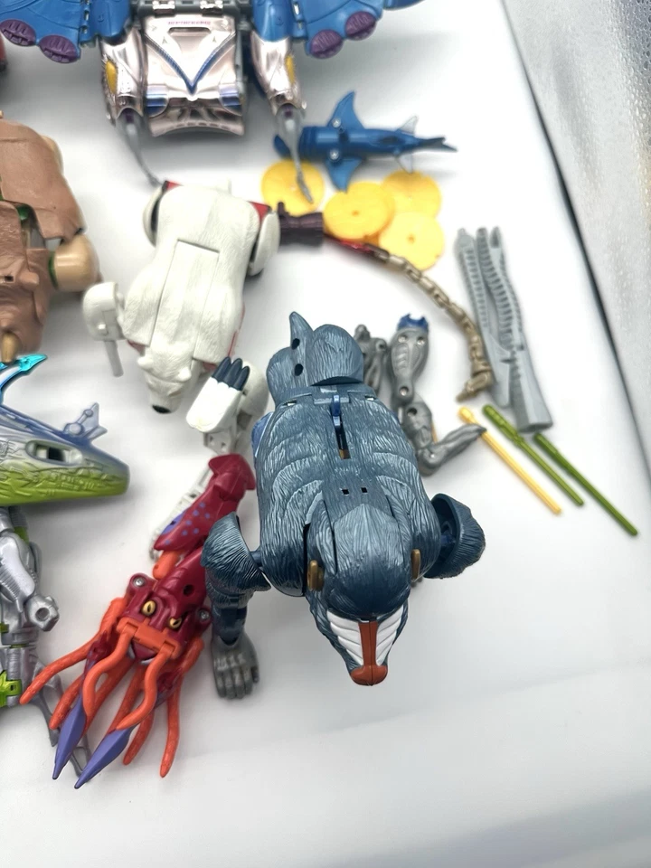 Lot of Vintage Transformers BEAST WARS Hasbro 90s - Depth Charge Transmetals - Image 3 of 4