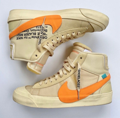 Size 10 - Nike Blazer Mid x OFF-WHITE All Hallows Eve 2018 AA3832-700
