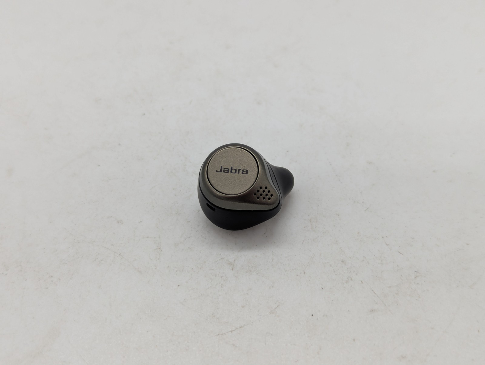 Right ear ONLY Jabra Elite Active 75t earbuds headphones titanium DAMAGED/READ