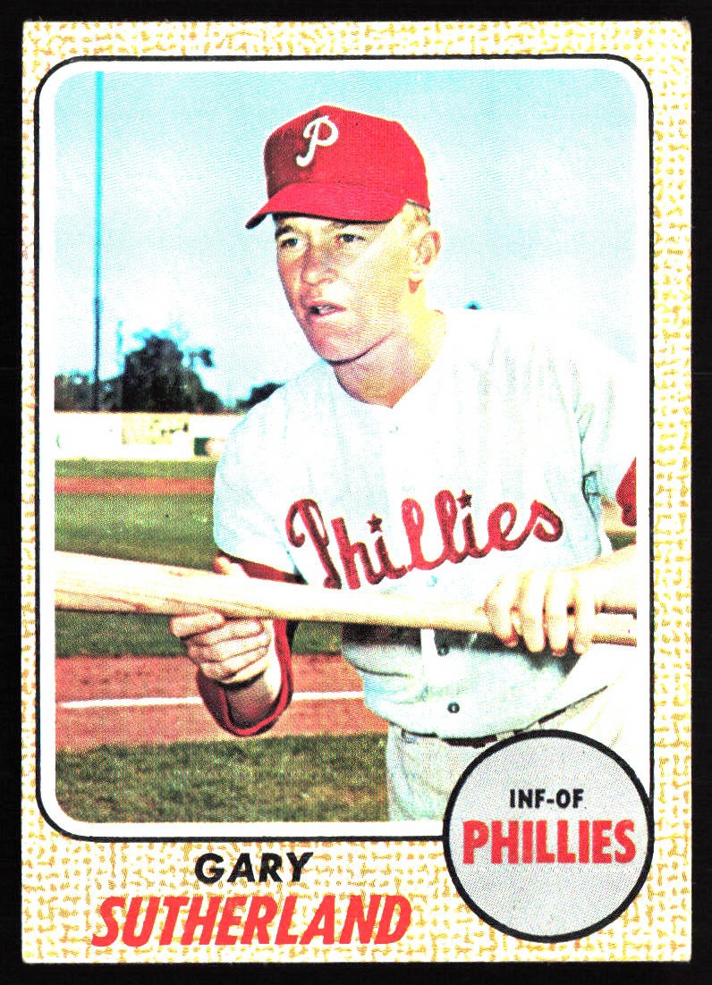 1968 Topps #98 Gary Sutherland