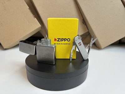 Victorinox Companion S Alox + Zippo Bit Safe Set   New